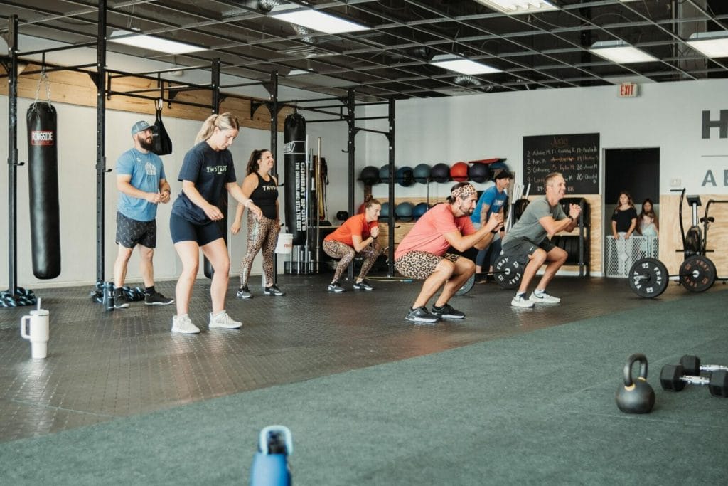 group fitness classes at TRVFIT Highland